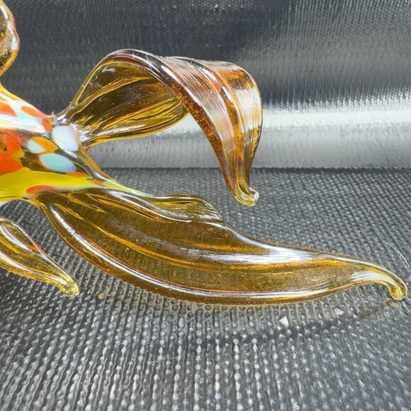 Hand Blown Russian Art Glass Fish Figurine Delicate Figure Hand Made In Russia - Picture 10 of 14